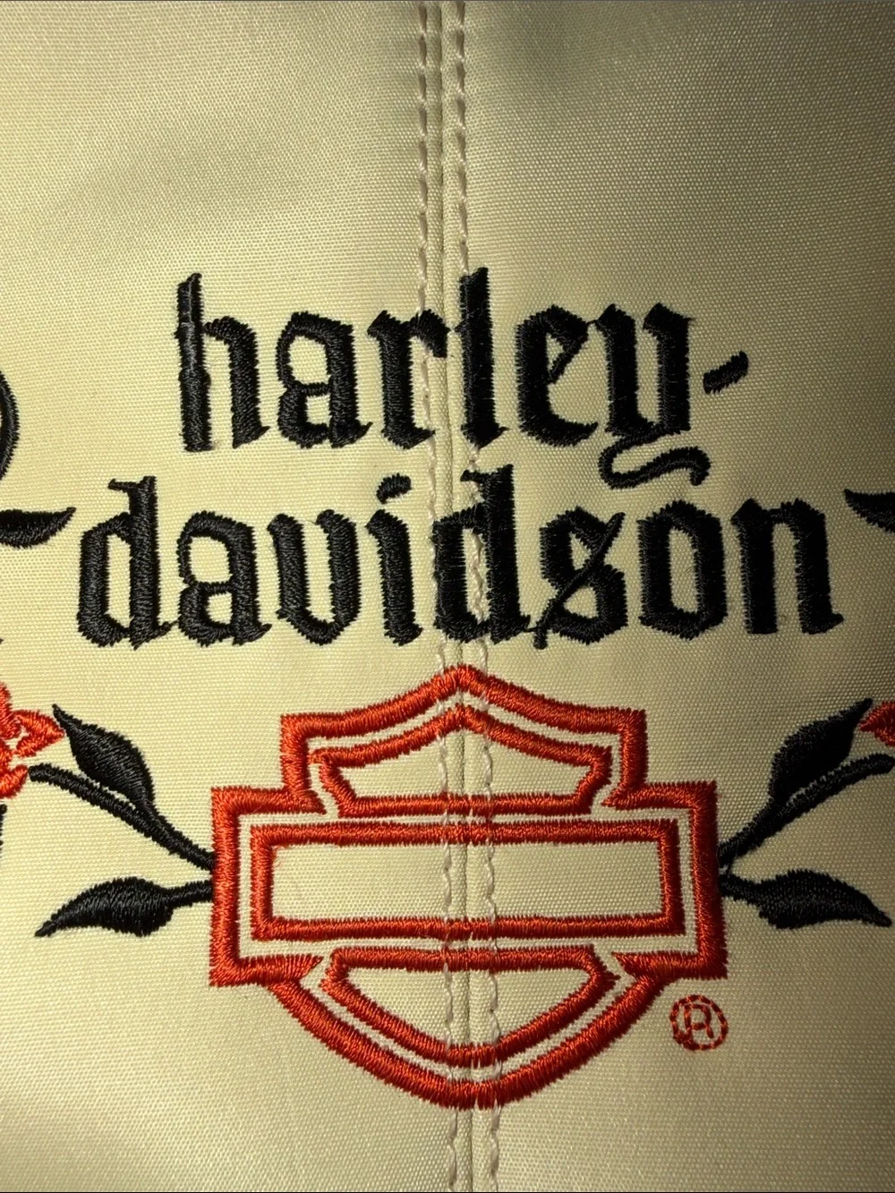 Harley-Davidson beautiful cream